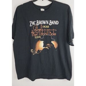 Zac Brown Down The‎ Rabbit Hole Tour XL T Shirt 2018 Concert Country Music